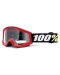 100% SPEEDLAB Cycling sunglasses - STRATA MINI KID - black/white/red