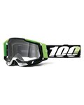 100% SPEEDLAB Cycling sunglasses - RACECRAFT 2 - black/green