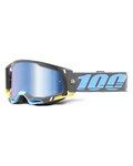 100% SPEEDLAB Cycling sunglasses - RACECRAFT 2 - grey/blue/yellow