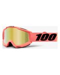 100% SPEEDLAB Cycling sunglasses - ACCURI - pink/black/gold