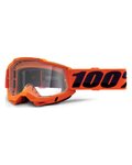 100% SPEEDLAB Cycling sunglasses - ACCURI 2 - orange/black