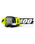 100% SPEEDLAB Cycling sunglasses - ACCURI 2 JR FORECAST - black/white/yellow