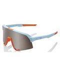 100% SPEEDLAB Cycling sunglasses - S3™ - light blue/orange/silver