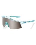 100% SPEEDLAB Cycling sunglasses - SPEEDCRAFT SL - light green/silver