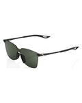 100% SPEEDLAB Cycling sunglasses - LEGERE SQUARE - black/grey/green