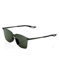 100% SPEEDLAB Cycling sunglasses - LEGERE SQUARE - green/grey