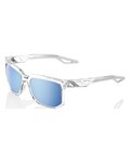 100% SPEEDLAB Cycling sunglasses - CENTRIC - transparent/blue