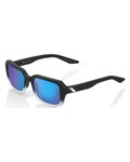 100% SPEEDLAB Cycling sunglasses - RIDELEY - black/blue