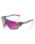 100% SPEEDLAB Cycling sunglasses - NORVIK™ - grey/purple