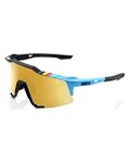 100% SPEEDLAB Cycling sunglasses - SPEEDCRAFT - blue/black/gold