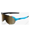 100% SPEEDLAB Cycling sunglasses - S2 - BWR - blue/black/gold