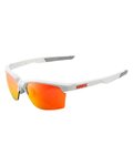 100% SPEEDLAB Cycling sunglasses - SPORTCOUPE - white/red