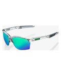 100% SPEEDLAB Cycling sunglasses - SPORTCOUPE - transparent/green