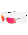 100% SPEEDLAB Cycling sunglasses - SPEEDCOUPE - white/purple