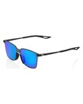 100% SPEEDLAB Cycling sunglasses - LEGERE - black/blue