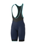 ALÉ Cycling bib shorts - KLIMATIK K-ATMO - blue