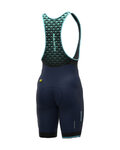 ALÉ Cycling bib shorts - KLIMATIK K-ATMO - blue