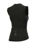 ALÉ Cycling gilet - CLIMA PROTECTION 2.0 THERMO LADY  - black