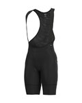 ALÉ Cycling bib shorts - ALÉ R-EV1 VELOCITY HD RACE - black