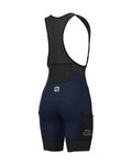 ALÉ Cycling bib shorts - OFF ROAD - GRAVEL STONES CARGO - blue