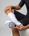 ALÉ Cycling shoe covers - WHIZZY SHOECOVER  - white