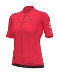 ALÉ Cycling short sleeve jersey - SILVER COOLING R-EV1 - red