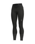 ALÉ Cycling long trousers withot bib - FUTURE WARM R-EV1 - black