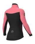 ALÉ Cycling thermal jacket - FUTURE WARM R-EV1 - pink