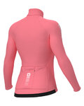 ALÉ Cycling winter long sleeve jersey - WARM RACE R-EV1 - pink