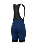 ALÉ Cycling bib shorts - K-TOUR KLIMATIK - blue