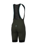ALÉ Cycling bib shorts - K-TOUR KLIMATIK - green