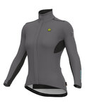 ALÉ Cycling thermal jacket - K-TORNADO 2.0 KLIMATIK - grey
