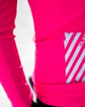 ALÉ Cycling thermal jacket - K-TORNADO 2.0 KLIMATIK - pink