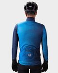 ALÉ Cycling windproof jacket - CIRCUS PR-S - blue
