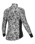 ALÉ Cycling winter long sleeve jersey - PAPILLON PR-R - grey