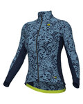 ALÉ Cycling winter long sleeve jersey - PAPILLON PR-R - blue