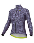 ALÉ Cycling winter long sleeve jersey - PAPILLON PR-R - purple