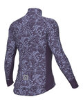 ALÉ Cycling winter long sleeve jersey - PAPILLON PR-R - purple