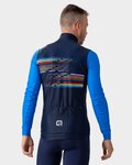 ALÉ Cycling winter long sleeve jersey - LOGO PR-S - blue