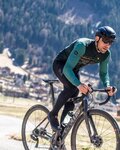 ALÉ Cycling winter long sleeve jersey - LOGO PR-S - green