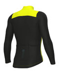 ALÉ Cycling thermal jacket - FONDO 2.0 PRAGMA - yellow/black