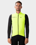 ALÉ Cycling thermal jacket - FONDO 2.0 PRAGMA - yellow/black