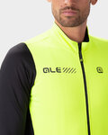 ALÉ Cycling thermal jacket - FONDO 2.0 PRAGMA - yellow/black