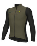 ALÉ Cycling thermal jacket - FONDO 2.0 PRAGMA - green