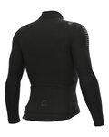ALÉ Cycling winter long sleeve jersey - WARM RACE 2.0 R-EV1 - black