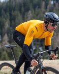 ALÉ Cycling winter long sleeve jersey - WARM RACE 2.0 R-EV1 - yellow