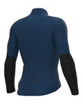 ALÉ Cycling winter long sleeve jersey - WARM RACE 2.0 R-EV1 - blue/black