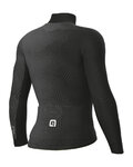 ALÉ Cycling winter long sleeve jersey - CIRCUS PR-S - black
