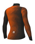 ALÉ Cycling winter long sleeve jersey - CIRCUS PR-S - orange