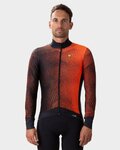ALÉ Cycling winter long sleeve jersey - CIRCUS PR-S - orange